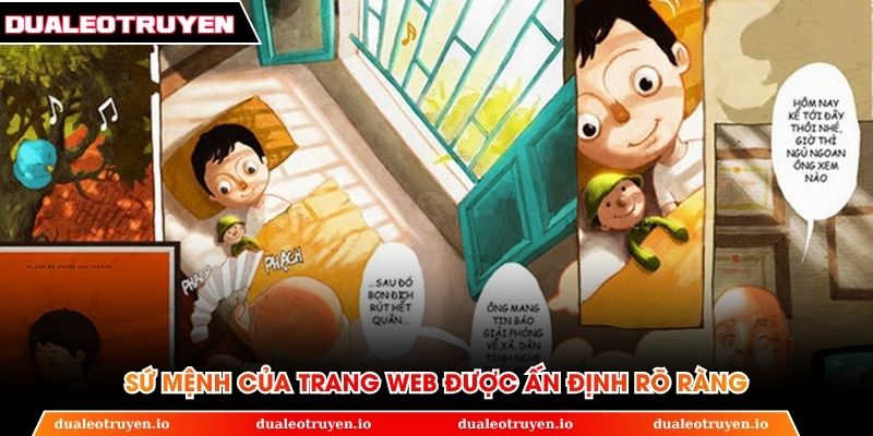 Sứ mệnh của trang web được ấn định rõ ràng